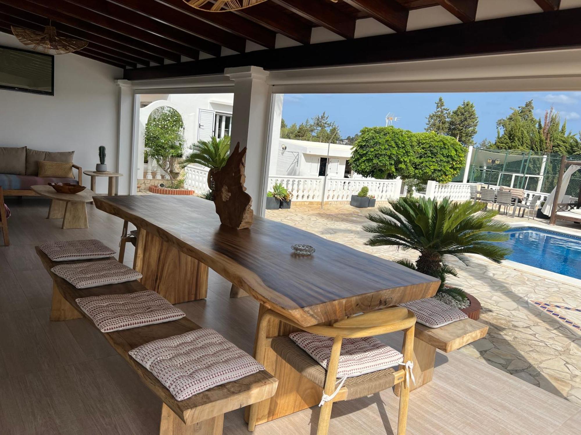 Villa Can Raes San Rafael De Sa Creu Exterior foto